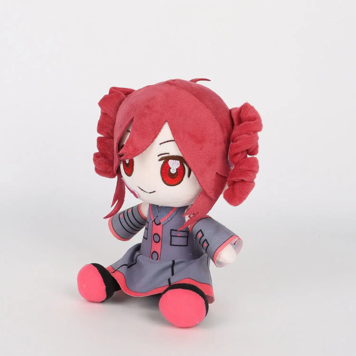 Kasane Teto Plush Toy Soft Doll Stuffed Plushies Figure Anime Cosplay Cartoon Birthday Present Christmas Gift for Fans Girl