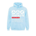 Triathlete Sport Triathlon Hoodie Men's Sweatshirts Birthday Long Sleeve Hoodies 2021 Fashionable Hoods