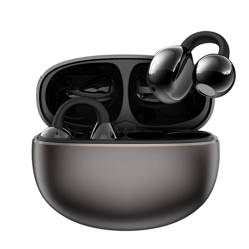 TWS Earbuds Bluetooth   Driver HiFi Stereo Sound Earphones  Single Earbud  Charging Case 4 Hours Wireless Range
