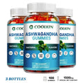 Ashwagandha Gummies - Enhance Physical Strength and Endurance Relieve Stress and Anxiety Improve Sleep Quality Antioxidant