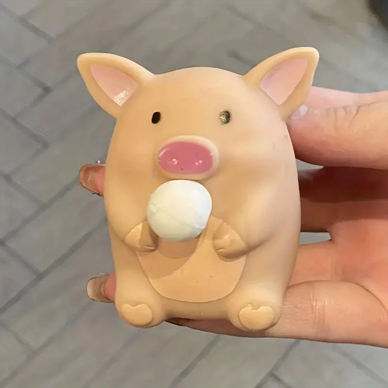 Fidget Toys Cute Pig Squishy Toys Piggy Squeeze Toys Cute Pigman Sensory Stress Toys Stress Relief Toys for Kids and Adults