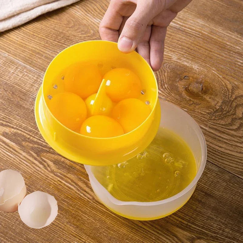 Egg White Egg Yolk Separator and Clear Kitchen Gadgets Egg Separator Baking Tools Large Capacity Kitchen Accessories