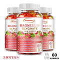 Magnesium Glycinate Gummies Calm Relieves Stress Support Sleep Support Memory Concentration & Muscle Spasms