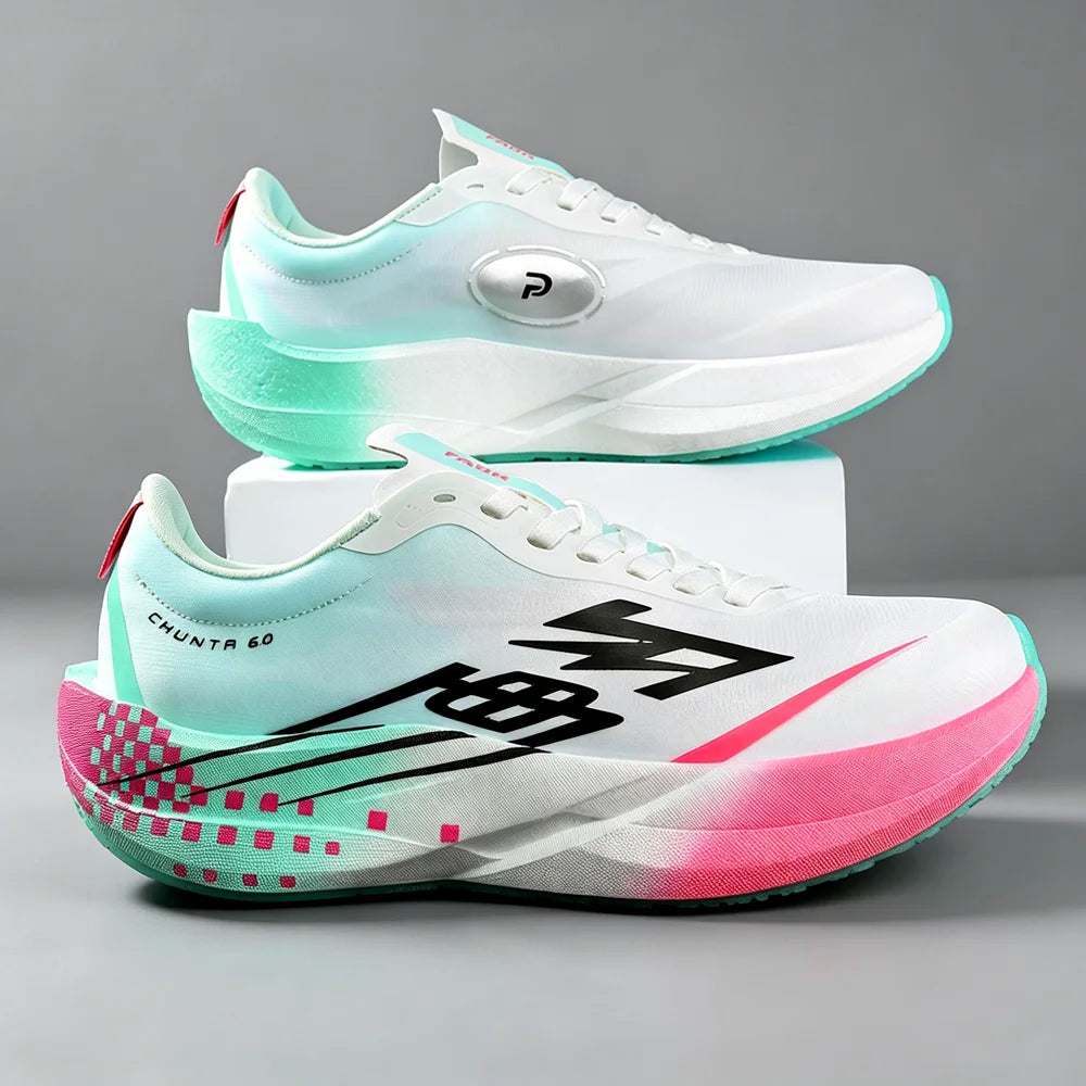 Running Shoes Men Carbon Board Marathon Speciality Sports Breathable Lightweight Women's Comfortable Athletic Chunta6.0 Sneakers