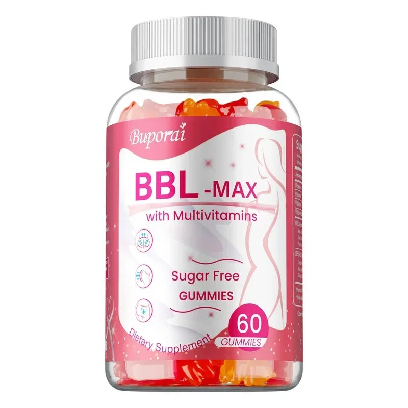 BBL -MAX Gummies - Helps Lift and Maintain Body Shape, Lifts and Tightens, Shapes The Buttocks