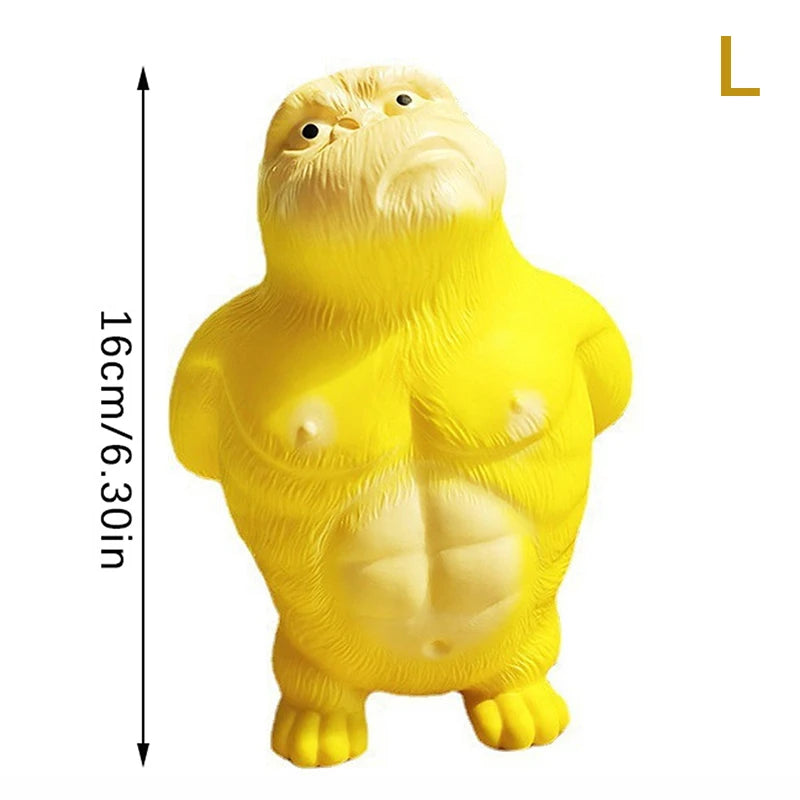 New Antistress Big Giant Orangutan Fidget Toys Squishy Toys Elastic Monkey Funny Gorilla Stress Relief Games, Home Decoration