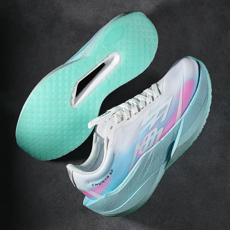 Running Shoes Men Carbon Board Marathon Speciality Sports Breathable Lightweight Women's Comfortable Athletic Chunta6.0 Sneakers