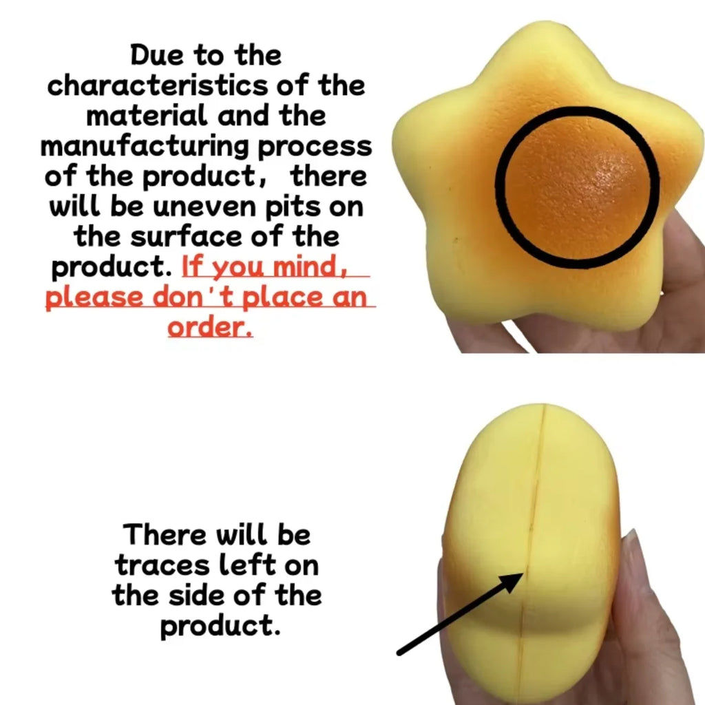 Squishy Simulated Milk Bread Slow Rising Squeeze Squishy Toys Stress Relief Sensory Fidget Toys for Anxiety ADHD Autism