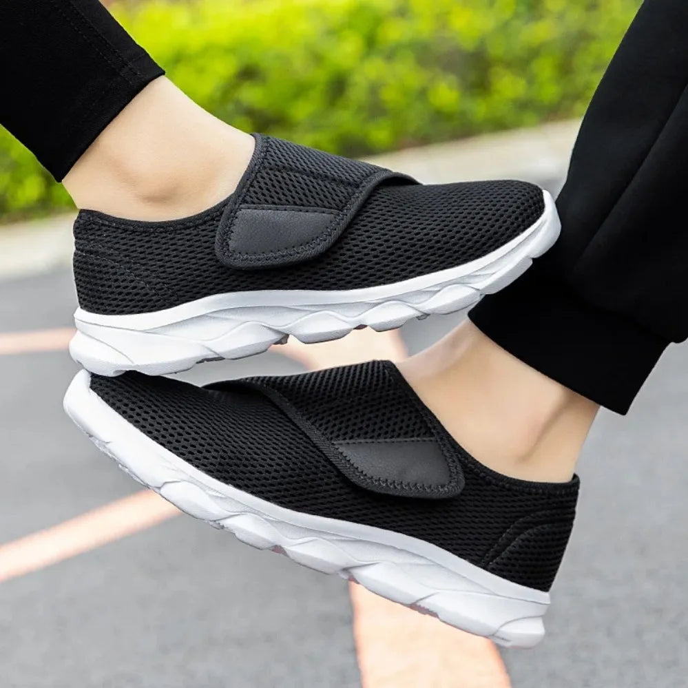 Popular Casual Unisex Orthopedics Wide Feet Swollen Shoes Thumb Eversion Adjusting Soft Comfortable Diabetic Shoe Walking Shoes