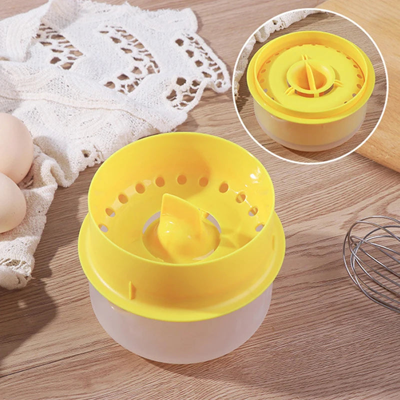 Egg White Egg Yolk Separator and Clear Kitchen Gadgets Egg Separator Baking Tools Large Capacity Kitchen Accessories