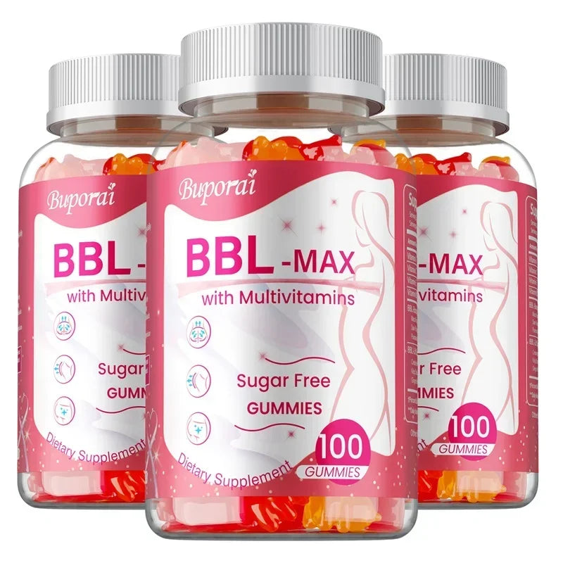 BBL -MAX Gummies - Helps Lift and Maintain Body Shape, Lifts and Tightens, Shapes The Buttocks