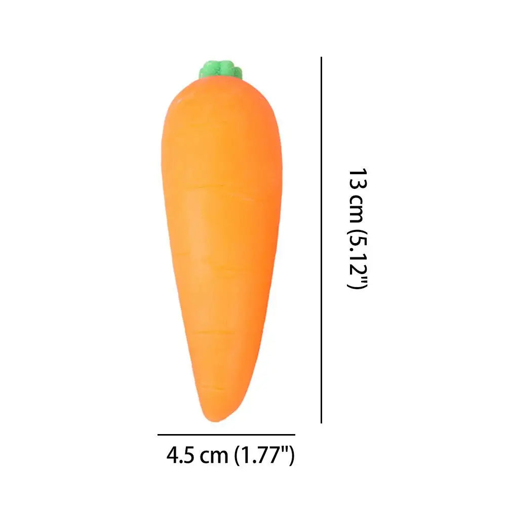 Giant Vegetable Squishy Toys Dumpling Sausage Carrot Stress Relief Sensory Fidget Toys for Kids Teens Adults