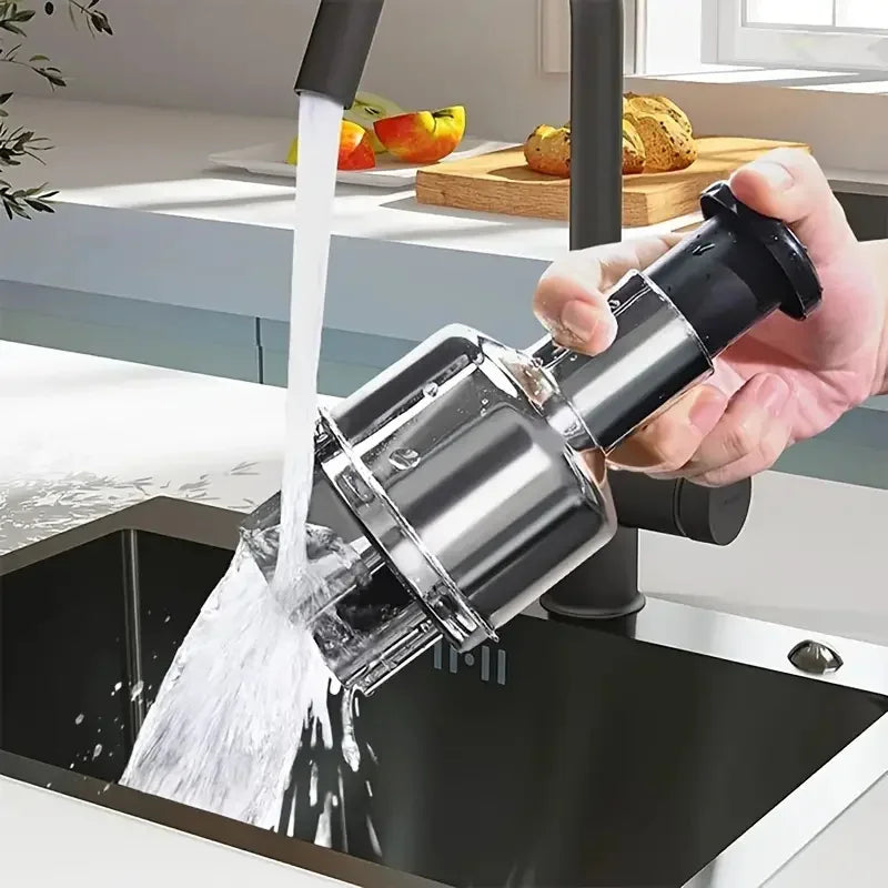 Manual Garlic Chopper Crusher - Handheld Vegetable & Herb Pressing Slicer for Kitchen Cooking Gadgets