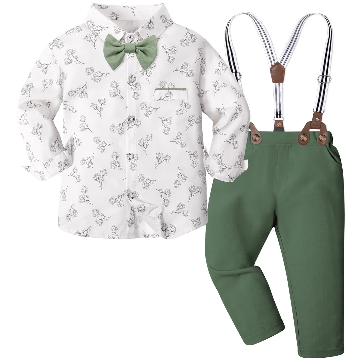Baby Boy Clothes Toddler Wedding Outfit Set Kid Easter Church Suit Infant Chrimas Halloween Xmas Formal Birthday Party Gift 6PCS