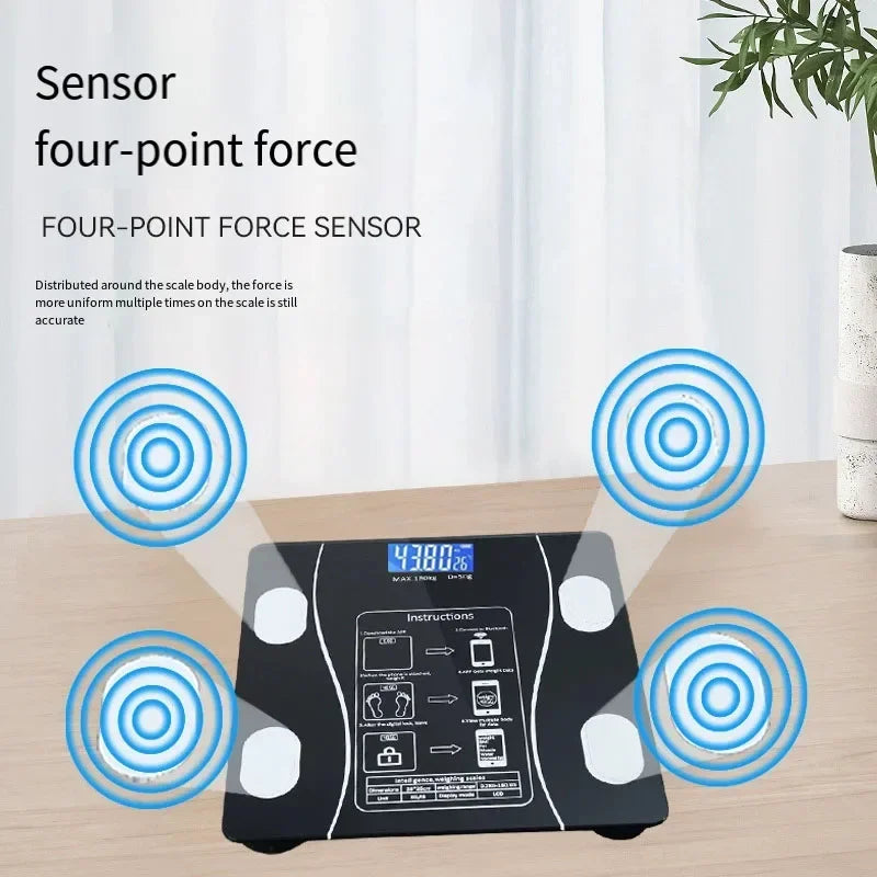 Body fat scale Weight loss and fat loss scale Smart Bluetooth fat scale Electronic scale Household scale Health scale