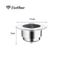 3-In-1 Universal Pop Up Sink Strainer, Premium Odor-Proof Bounce Core, Anti-Clog Food Catcher, Durable Kitchen Drain Stopper