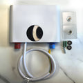 220V Electric Tankless Instant Water Heater Wall Mounted LED Display 5500W Geyser chauffe eau Under Sink Bathroom Kitchen Shower