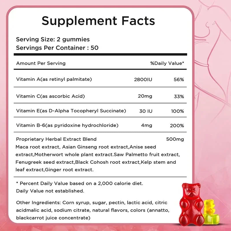 BBL Gummies - Promotes Hip Growth, Enhances Natural Curves, Balances Hormones, Accelerates Metabolism, and Improves VitalitySupp