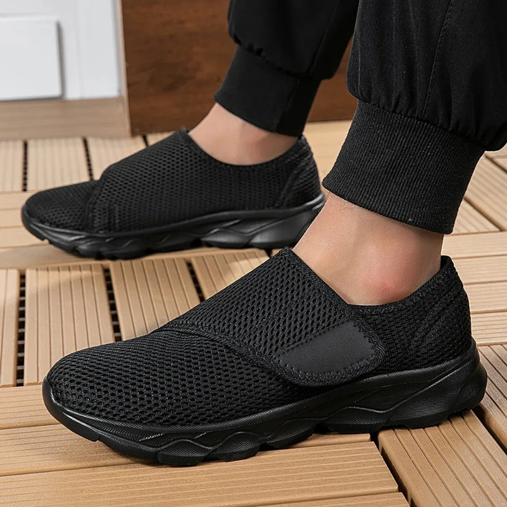 Popular Casual Unisex Orthopedics Wide Feet Swollen Shoes Thumb Eversion Adjusting Soft Comfortable Diabetic Shoe Walking Shoes