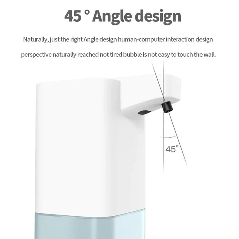 Automatic Soap Dispenser USB Rechargeable Foaming Touchless Hand Free Portable Foam Liquid Soap Dispenser For Bathroom Kitchen