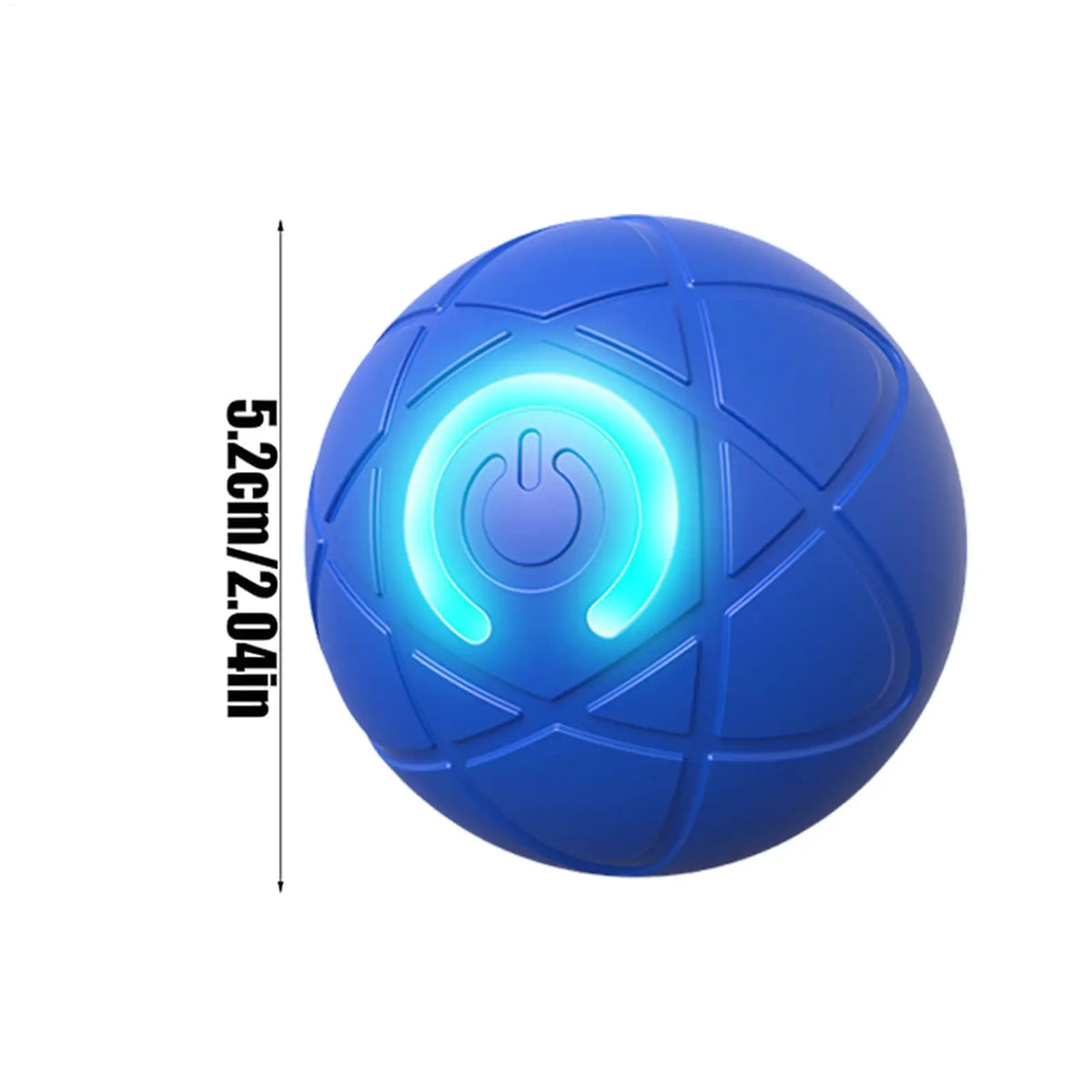 Electric Rolling Ball Dog Toy Vibrating Rolling Puppy Ball Smart Interactive Pet Toy Ball with LED Light USB Charging Rolling
