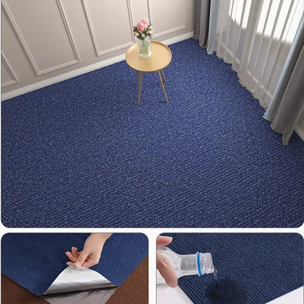 Large 40cm*3m Solid Color Protective Rug Suitable For Homes Bedrooms Living Rooms Offices Etc With A Thickened Design.