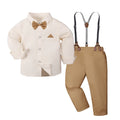 Baby Boy Clothes Toddler Wedding Outfit Set Kid Easter Church Suit Infant Chrimas Halloween Xmas Formal Birthday Party Gift 6PCS