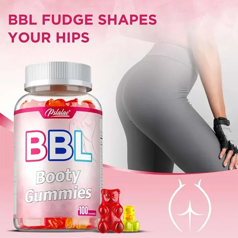 BBL Gummies - Promotes Hip Growth, Enhances Natural Curves, Balances Hormones, Accelerates Metabolism, and Improves VitalitySupp