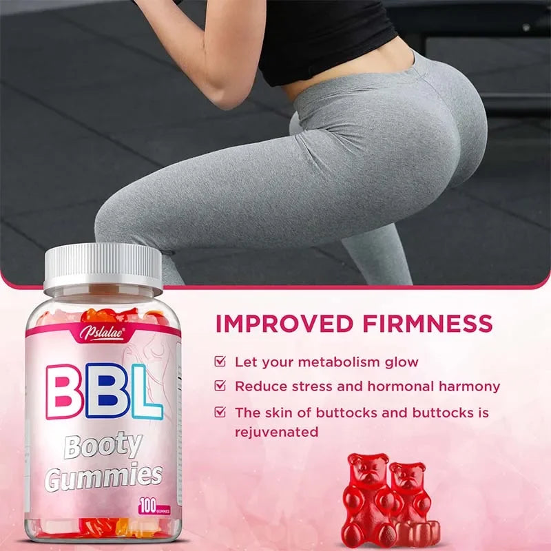 BBL Gummies - Promotes Hip Growth, Enhances Natural Curves, Balances Hormones, Accelerates Metabolism, and Improves VitalitySupp