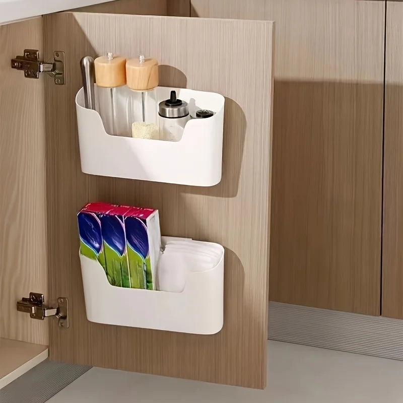1pc Multifunctional Shelving Basket, Cosmetic Organizer And Storage Bins for Bathroom Essentials,Sundries,Suitable for Home ﻿