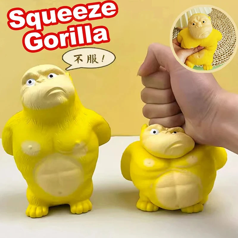 New Antistress Big Giant Orangutan Fidget Toys Squishy Toys Elastic Monkey Funny Gorilla Stress Relief Games, Home Decoration