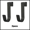 Multi-Purpose Hooks Kitchen Cabinet Door Back Hook Hanging Rack Clothes Coat Hat Towel Hanger Storage Hook Bathroom Accessories