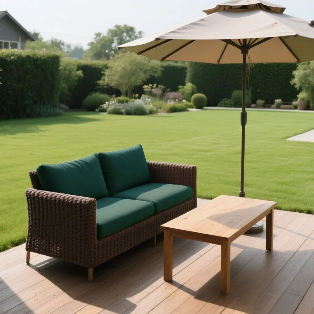Velvet Soft Patio Sofa Covers Stretchy Sofa Sectional Covers Removable Seat Cushion Case for Outdoor Garden Home Decor